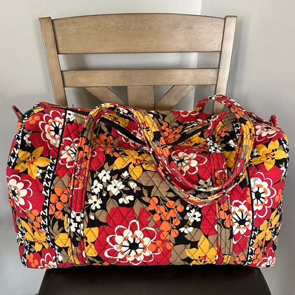 Vera Bradley Handbags - NWOT Vera Bradley Large Traveler Duffle Bag - Bittersweet Pattern   *RETIRED*